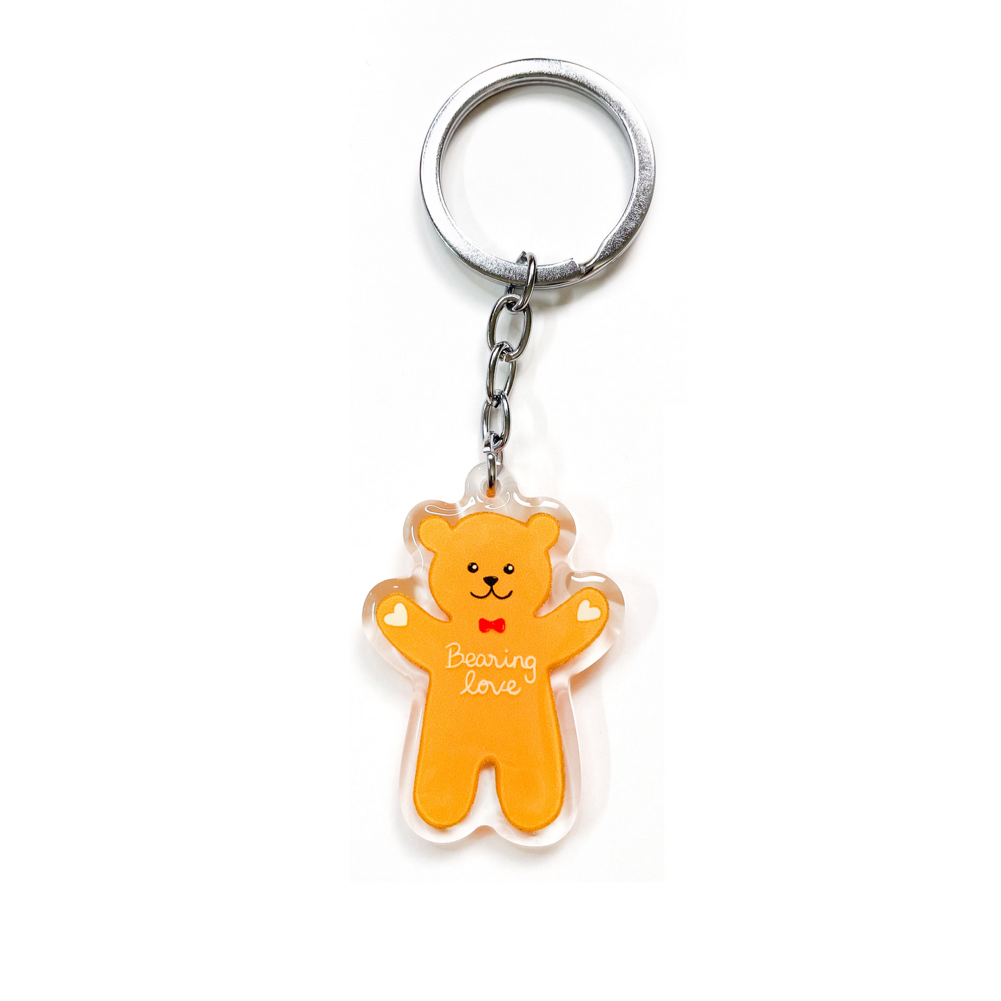 Ginger Bear Keychain