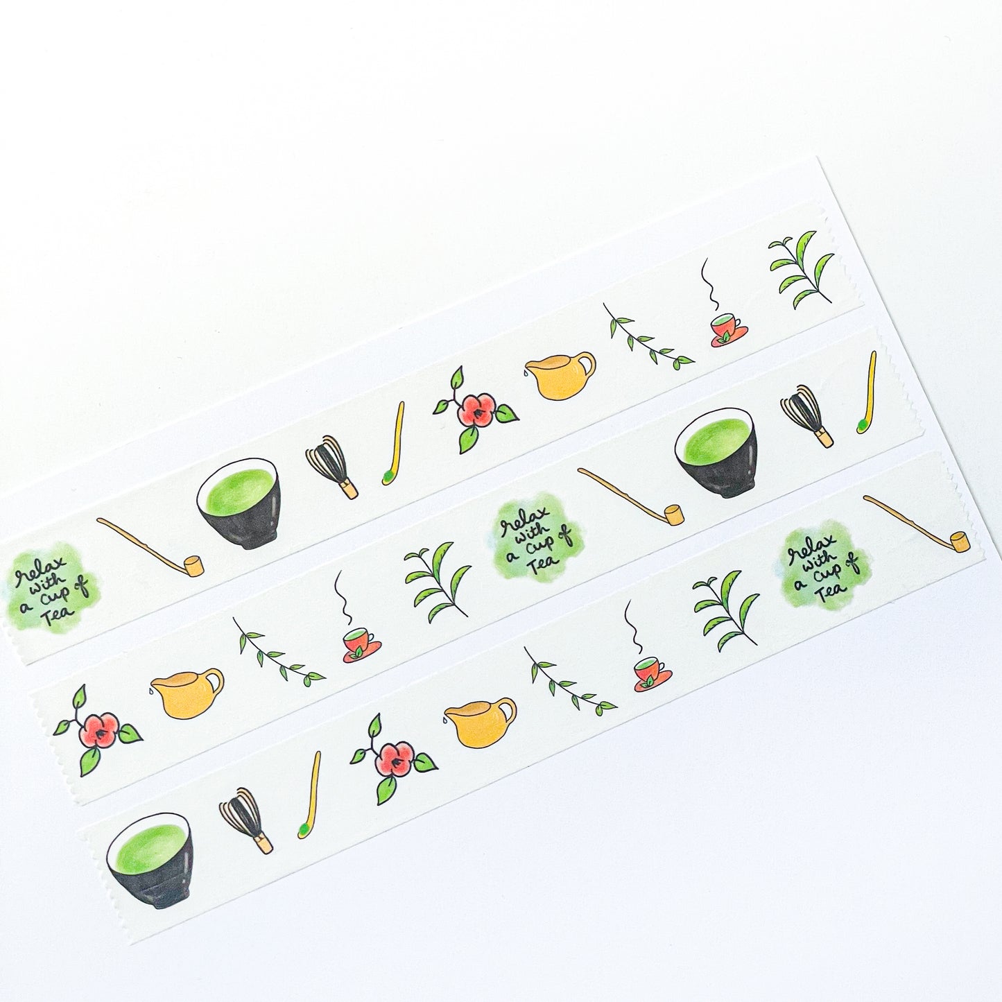 Matcha Tea Washi Tape