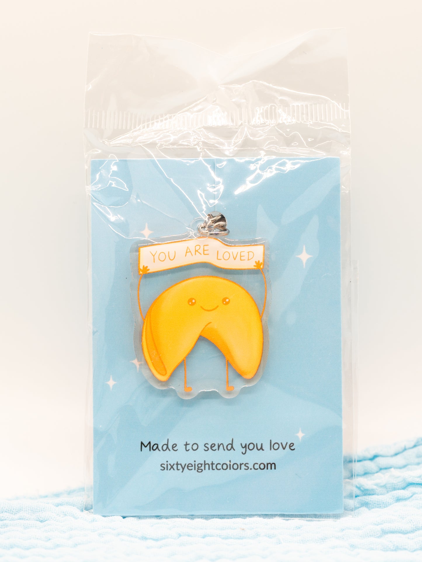 Fortune Cookie Keychain