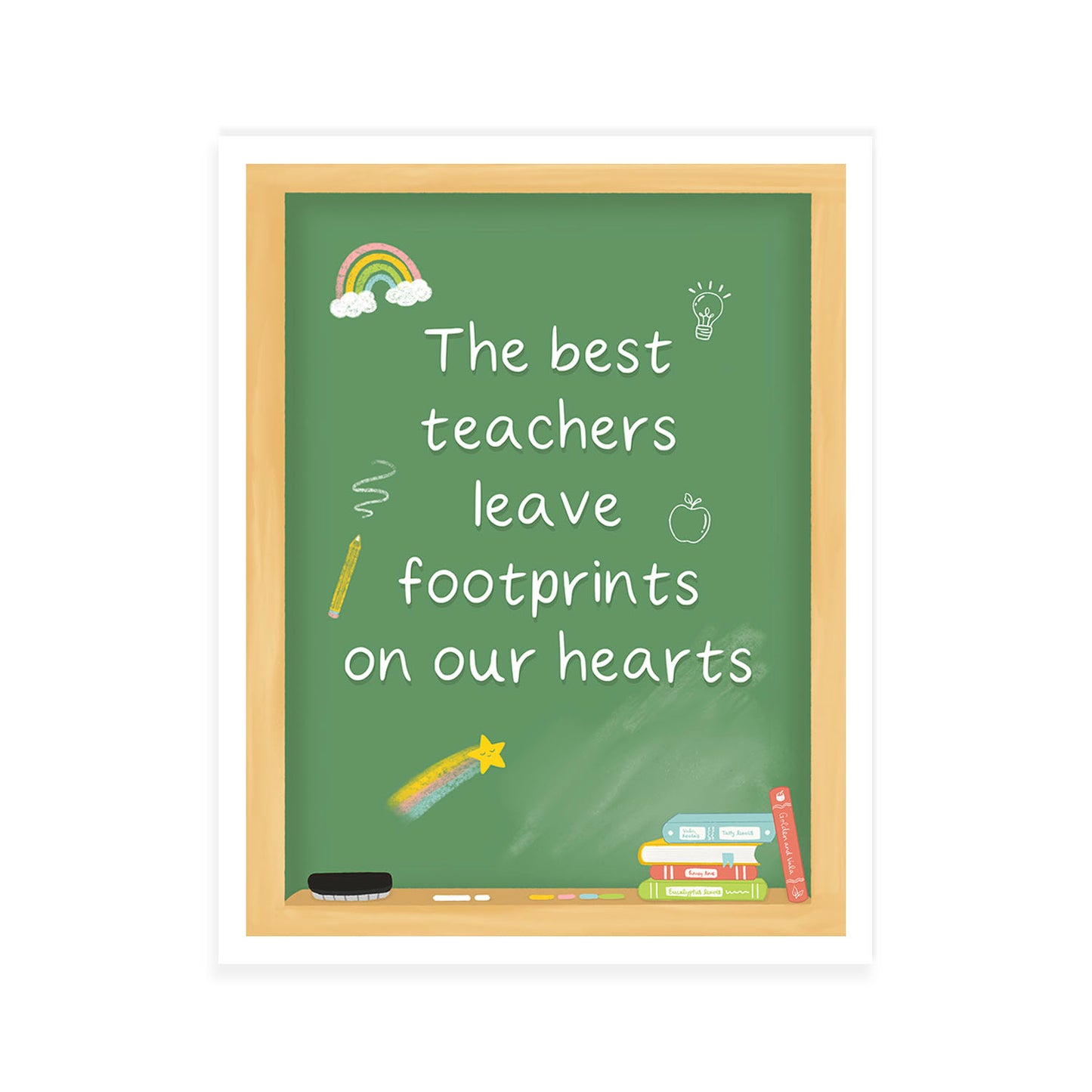 Best Teacher Art Print