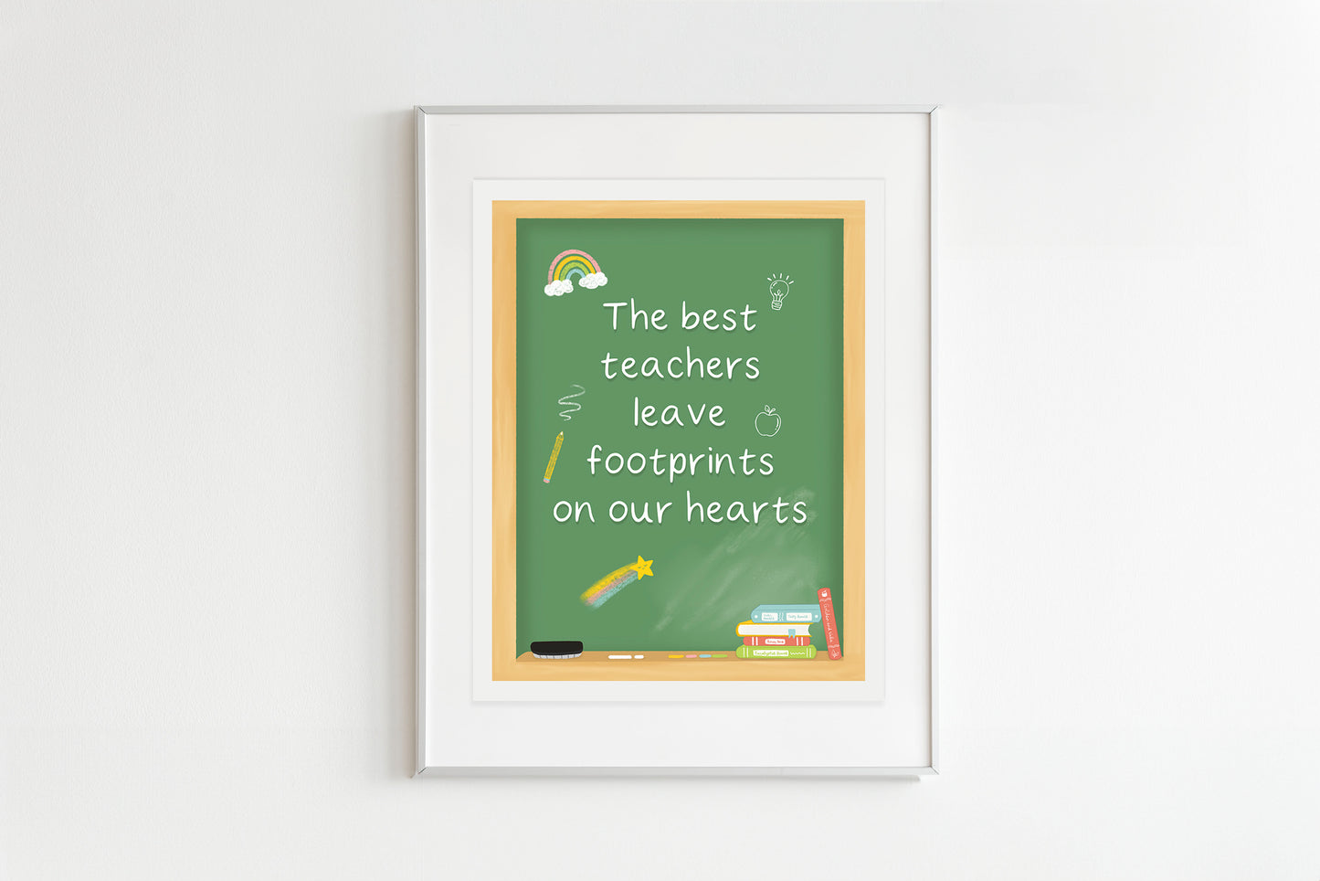 Best Teacher Art Print
