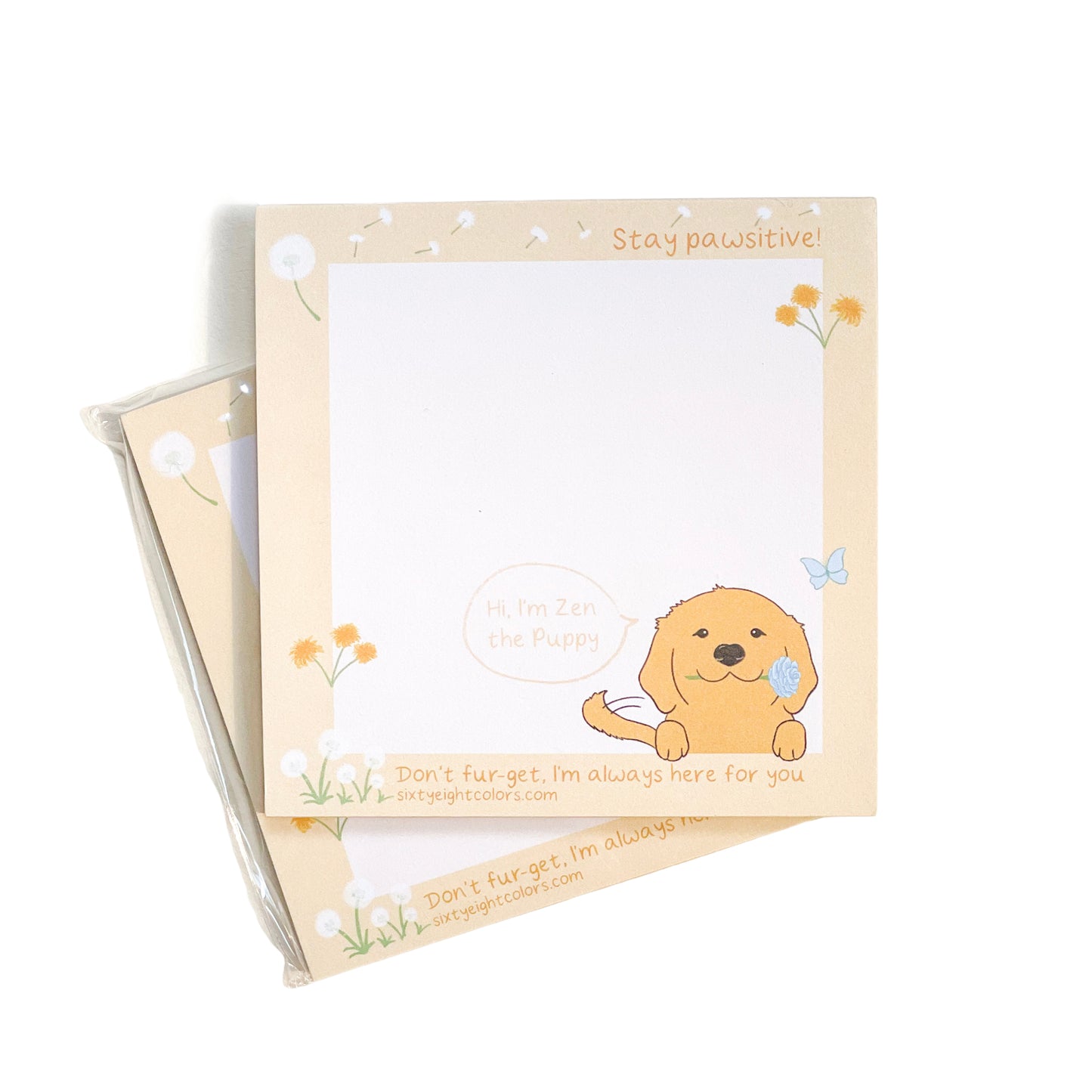 Set of 2 Notepads - 10% Off (non-sticky)