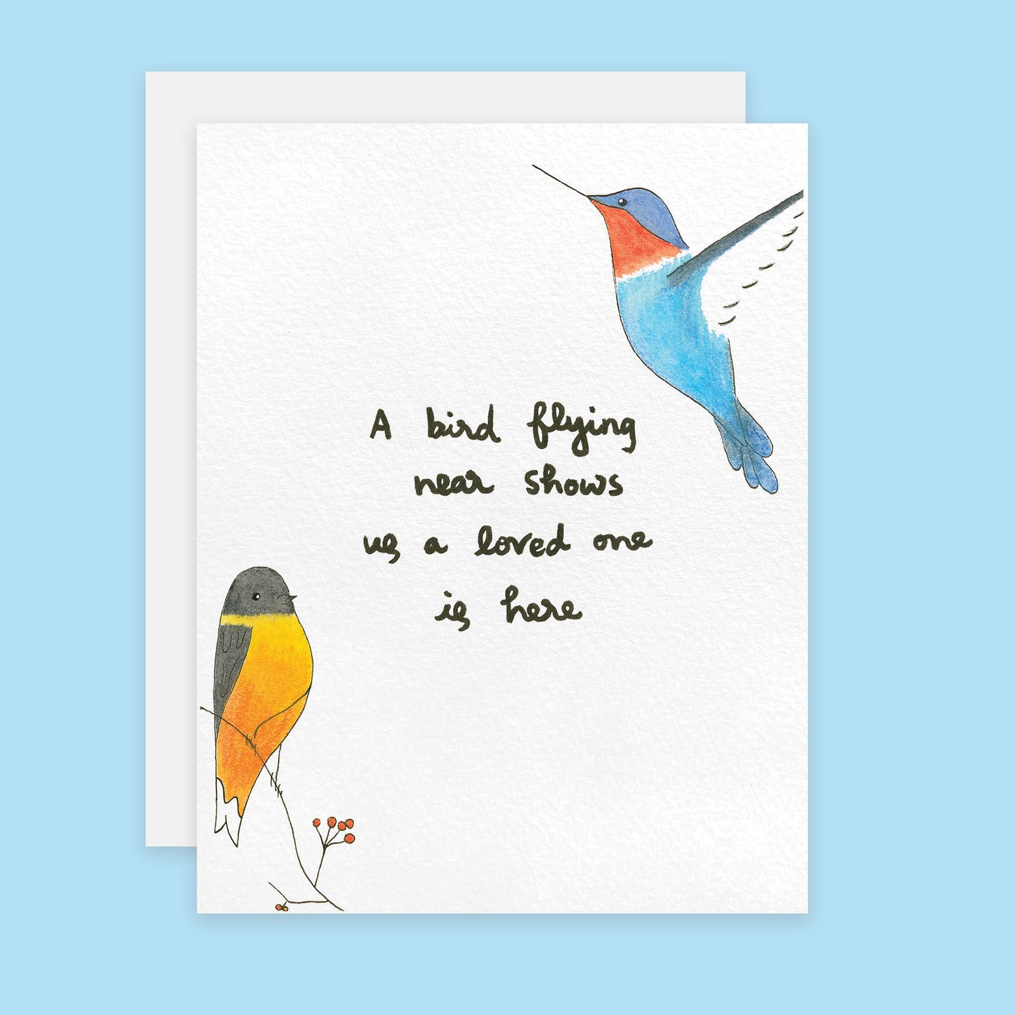 Hummingbird - Handpainted