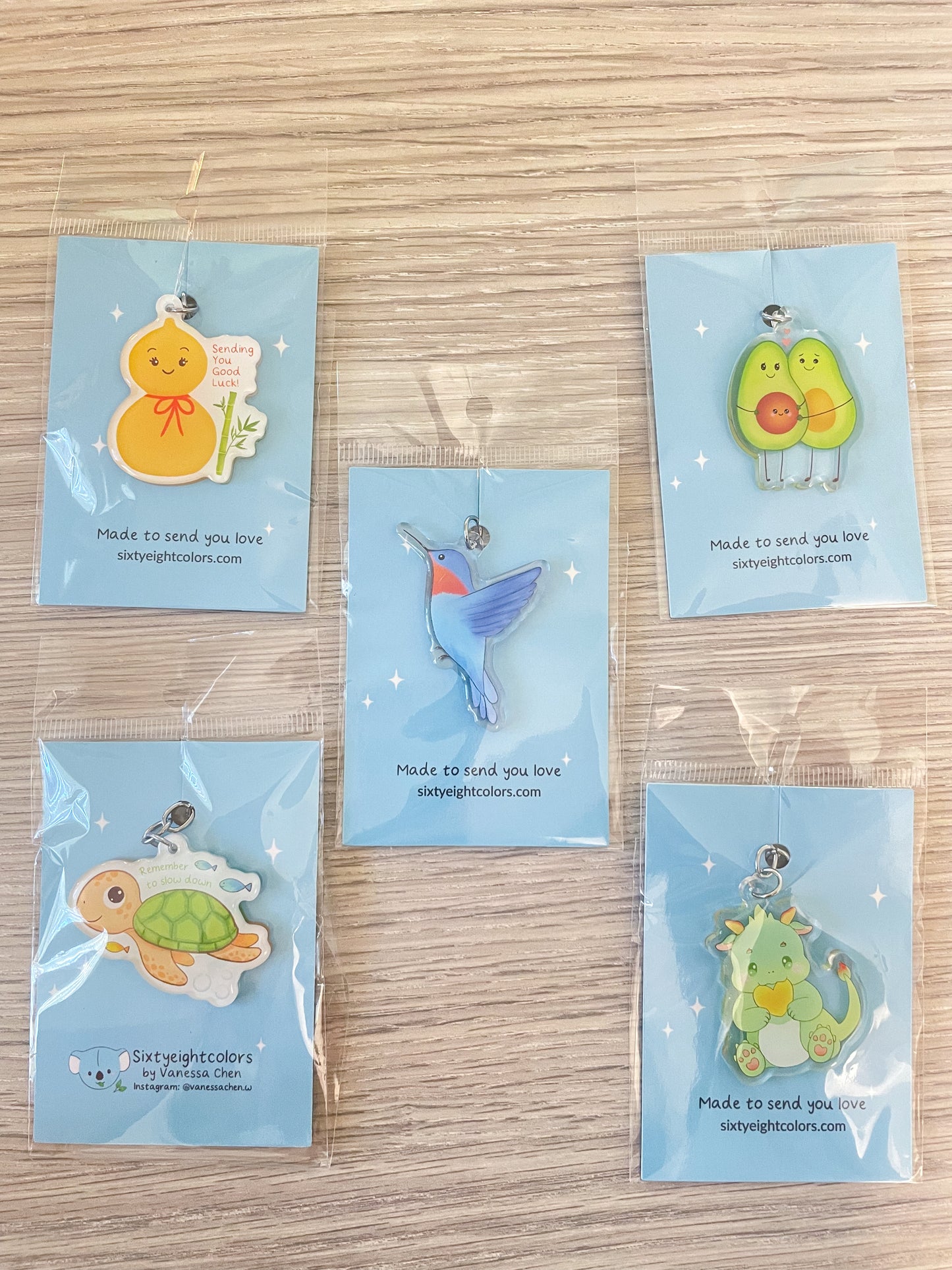 Baby Dragon Keychain