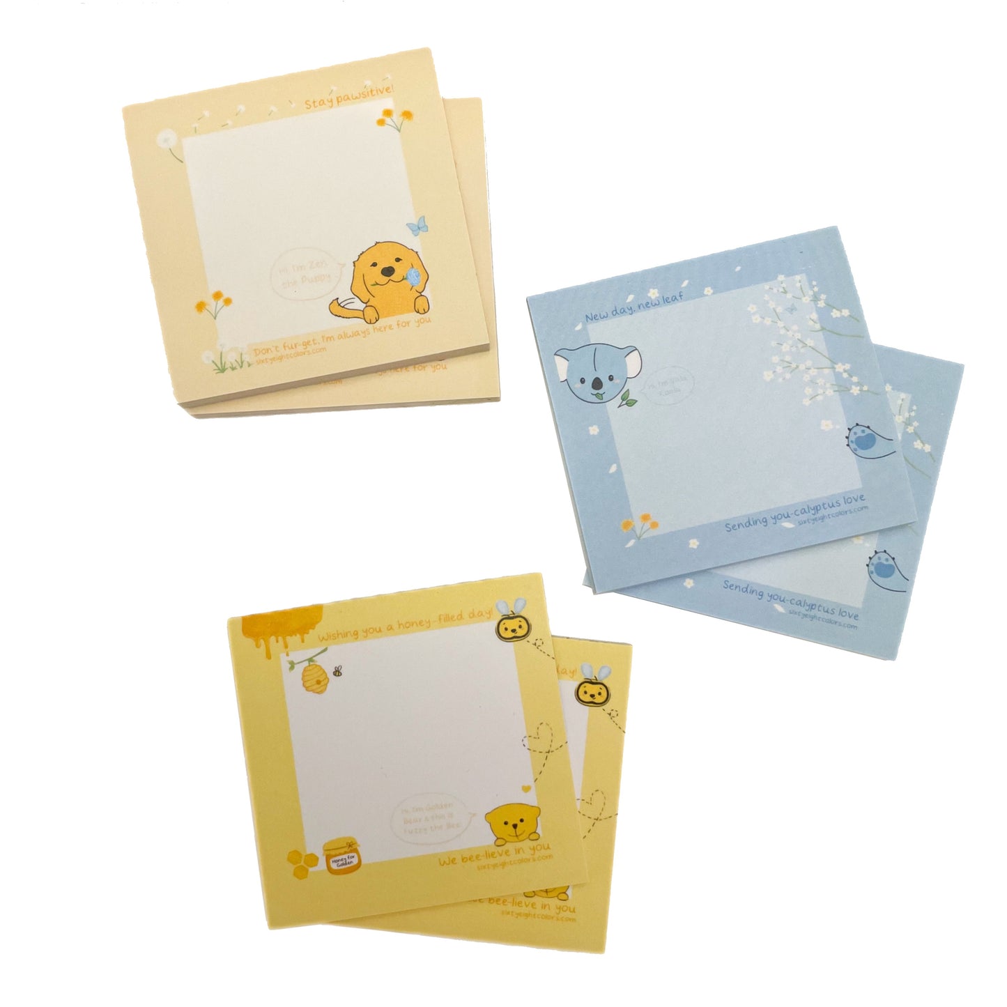 Set of 3 Oopsie Notepads - 50% Off