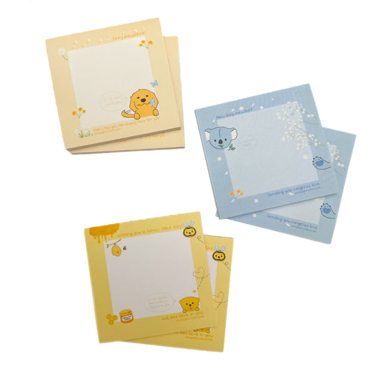 Set of 3 Oopsie Notepads - 50% Off