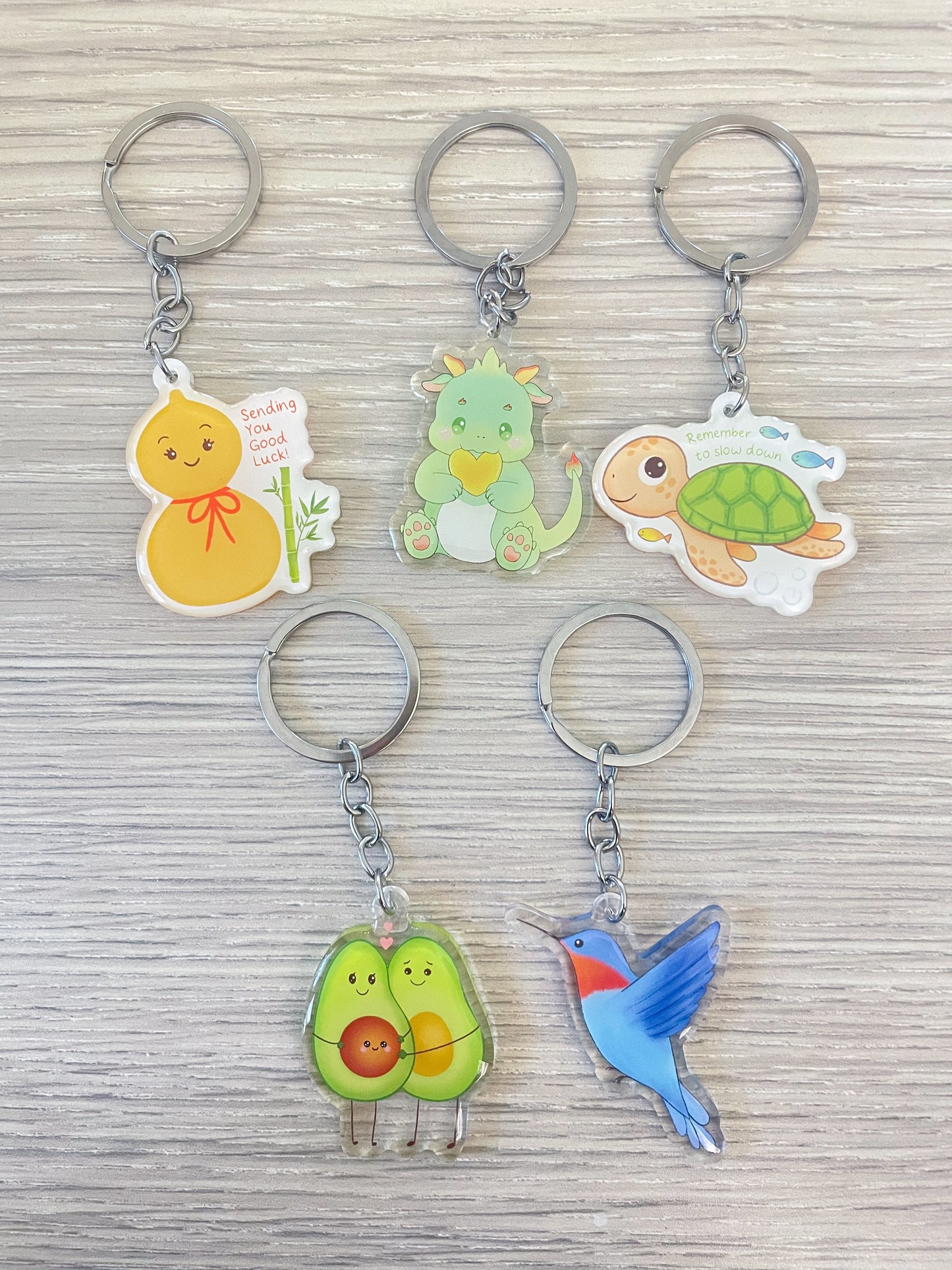 Baby Dragon Keychain