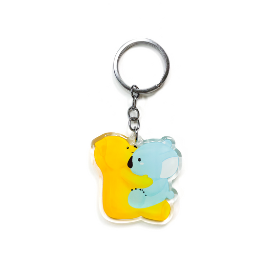 Golden Bear & Vala Koala Keychain