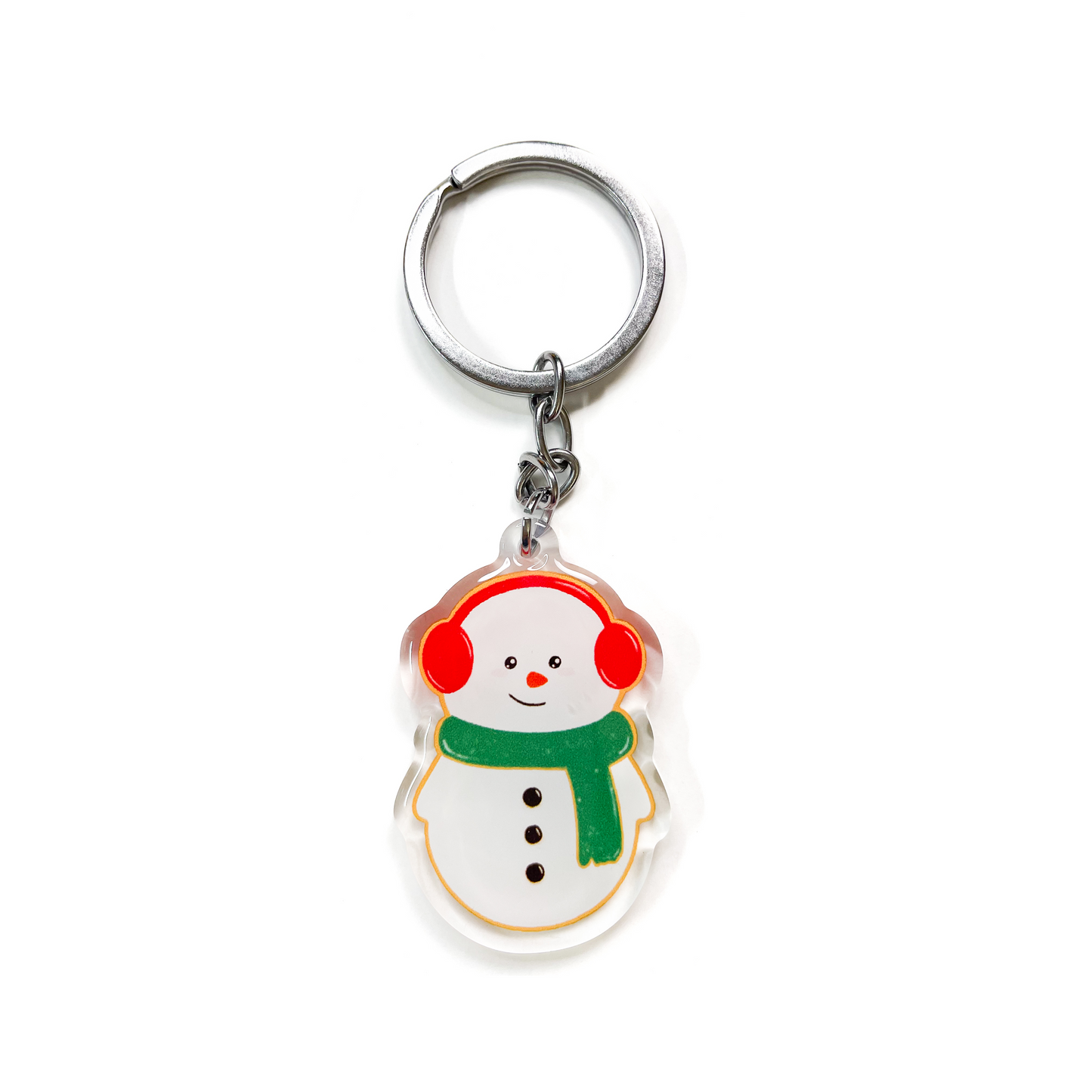 Muffy the Snowman Keychain