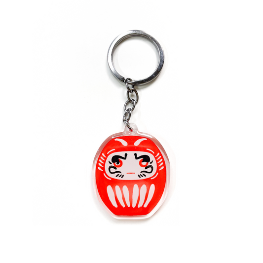 Daruma Keychain