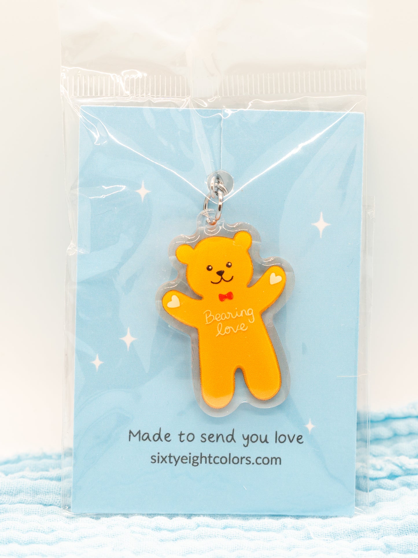 Ginger Bear Keychain