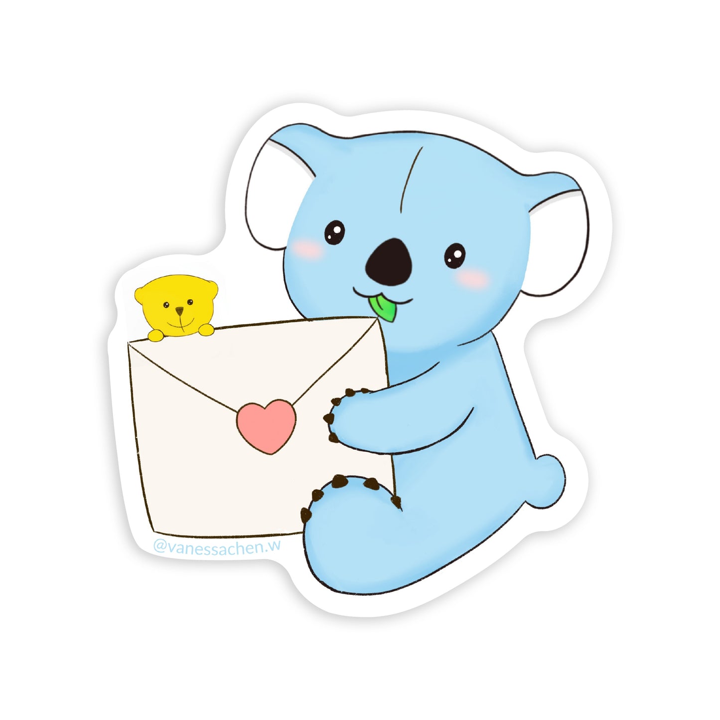 Vala Koala Letter Sticker