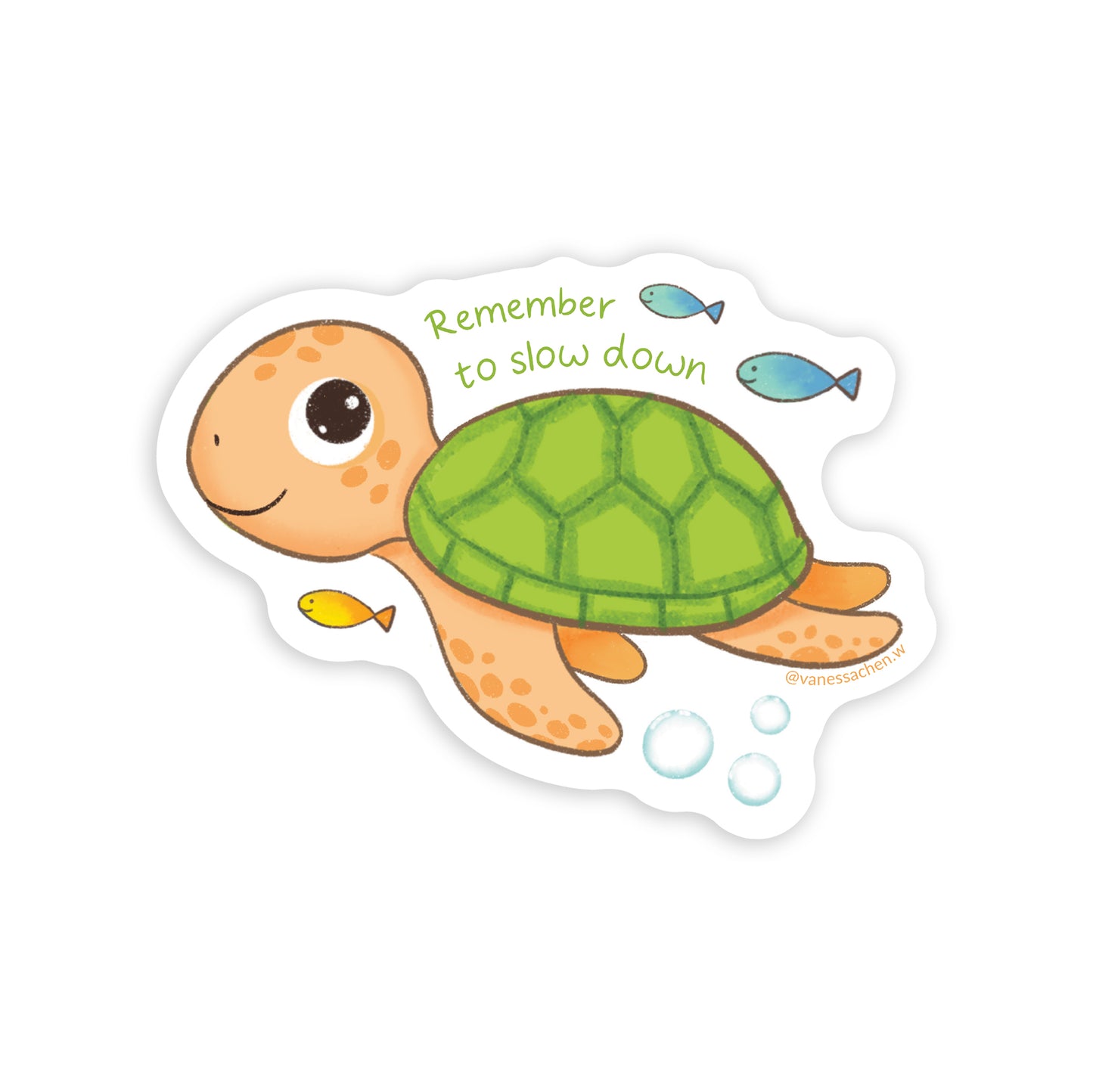 Pepper Slow Down Sticker
