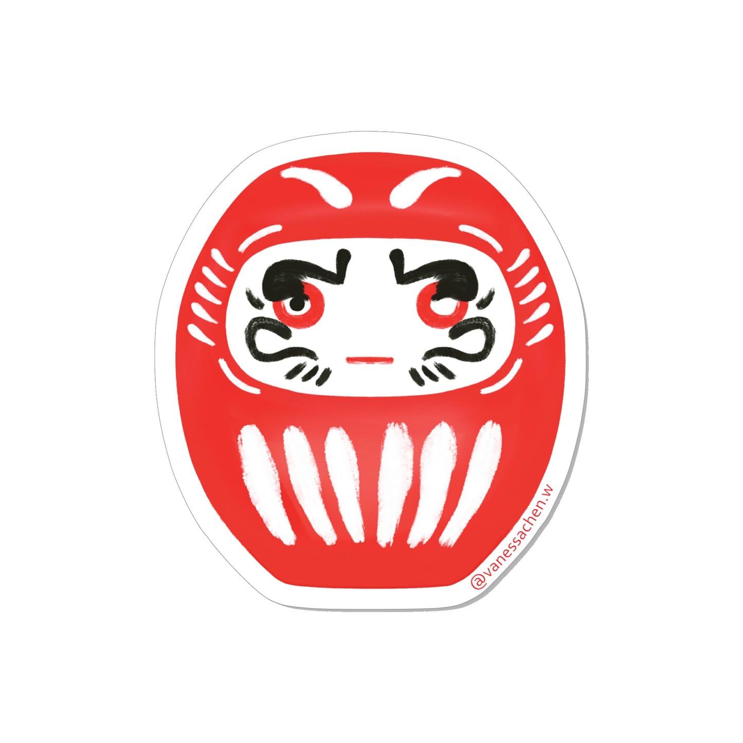 Daruma Sticker