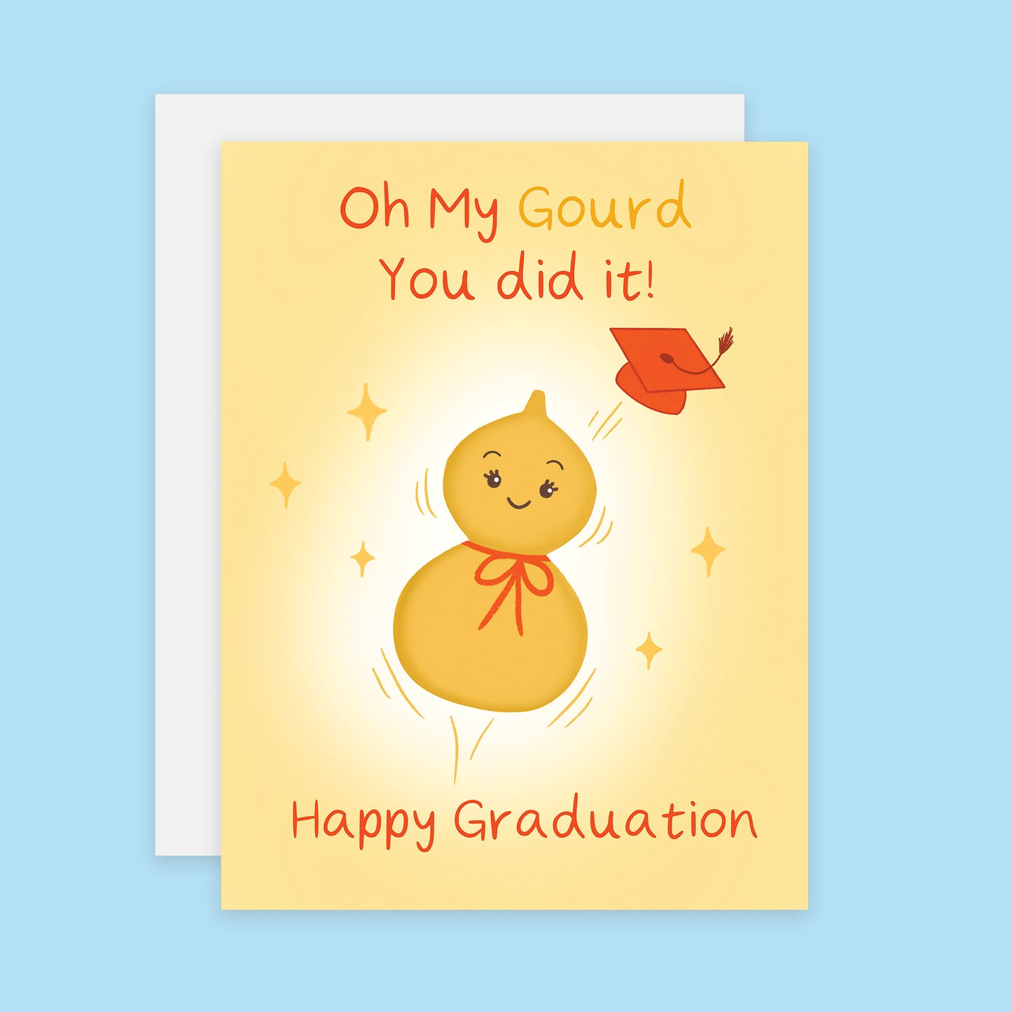 Happy Graduation Gourd