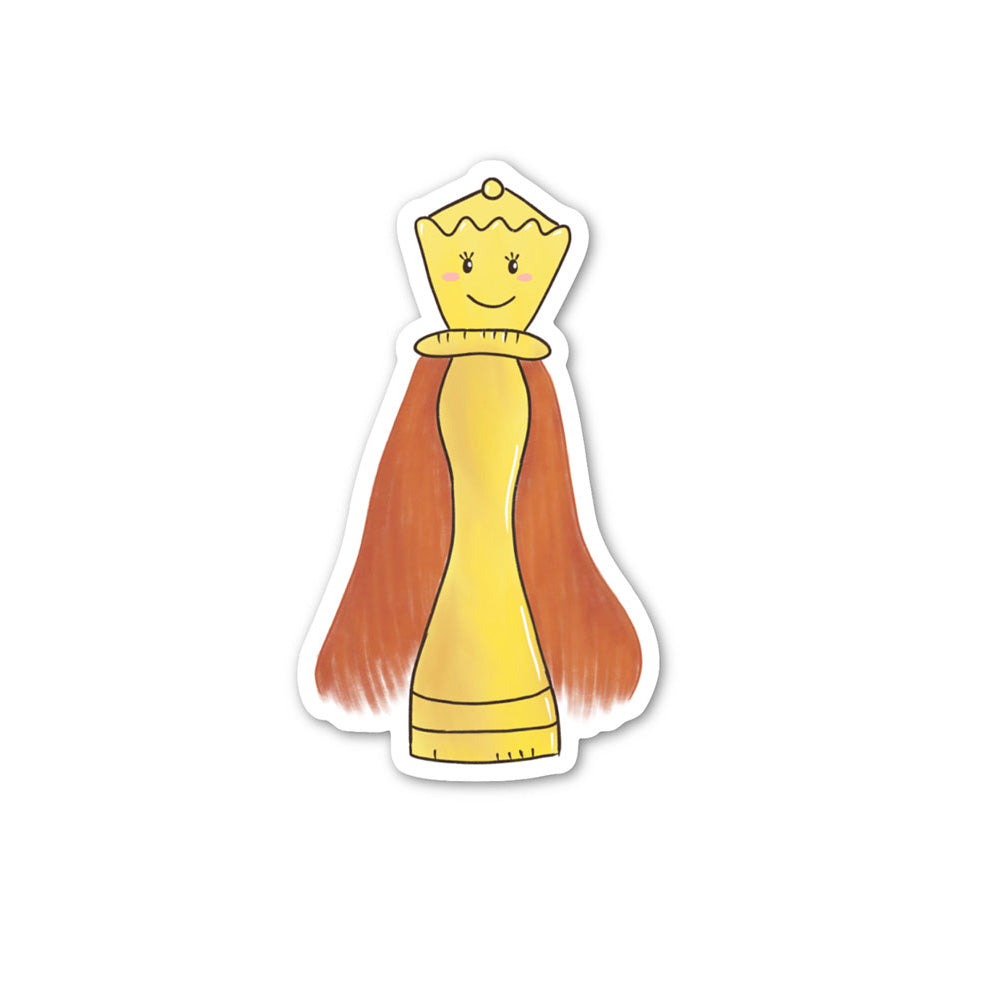 Chess Queen Sticker